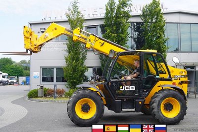 Telelader JCB 535-95 / 3.5 T / range 9.5 m / joystick gebraucht