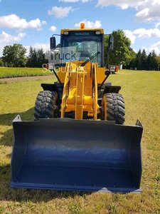 Radlader Komatsu WA-95/3. Schaufel-Palettengabel gebraucht