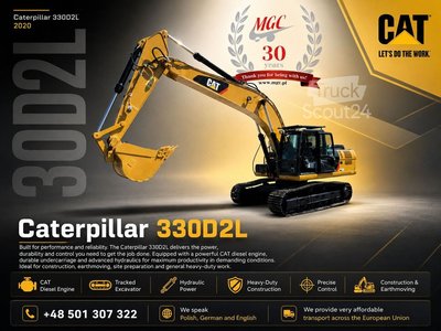 Raupenbagger Caterpillar 330D2 L - 3 BUCKETS - GPS gebraucht