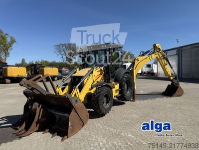 Baggerlader NEW HOLLAND B110C-TC, Telestiel, Div. Löffel, Hydr. S.W.S. gebraucht