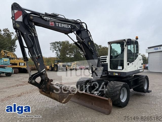 Mobilbagger TEREX TW 110, Schild, Pratzen, S.W.S, Knickausleger gebraucht