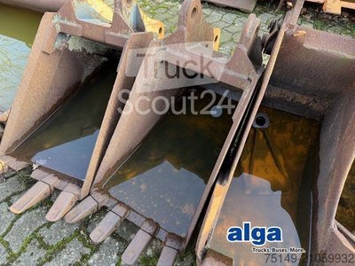 Minibagger  Tieflöffel, Zähne, 440mm gebraucht