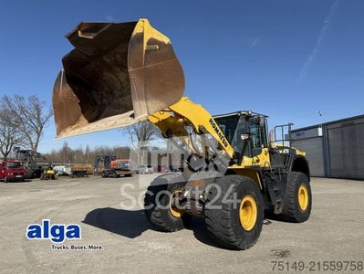 Radlader KOMATSU WA 470-7, Schaufel 4,7m , ZSA, Klima, Kamera gebraucht