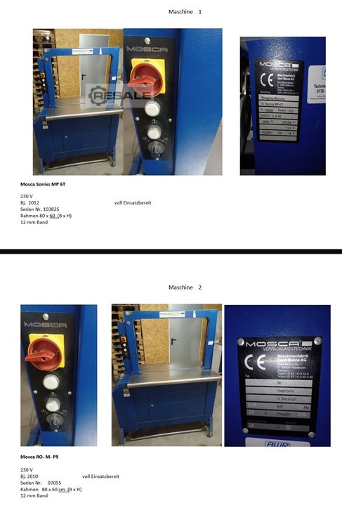 Strapping machines DIVERSE