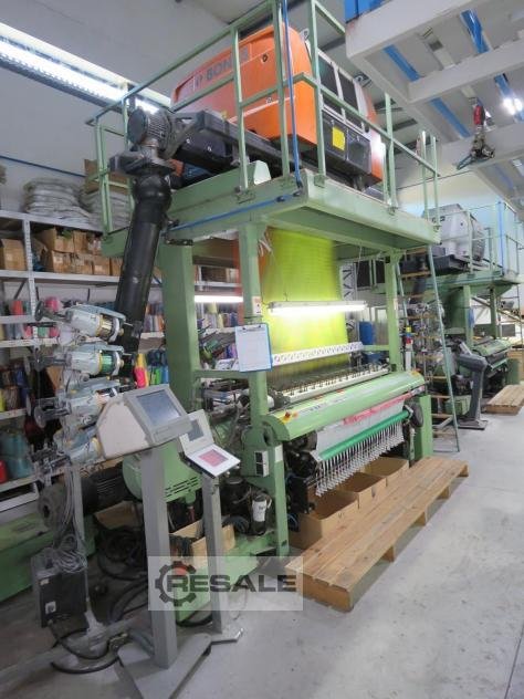 Jacquard weaving machines and jacquard heads VAUPEL SULZER EWM 80-175E