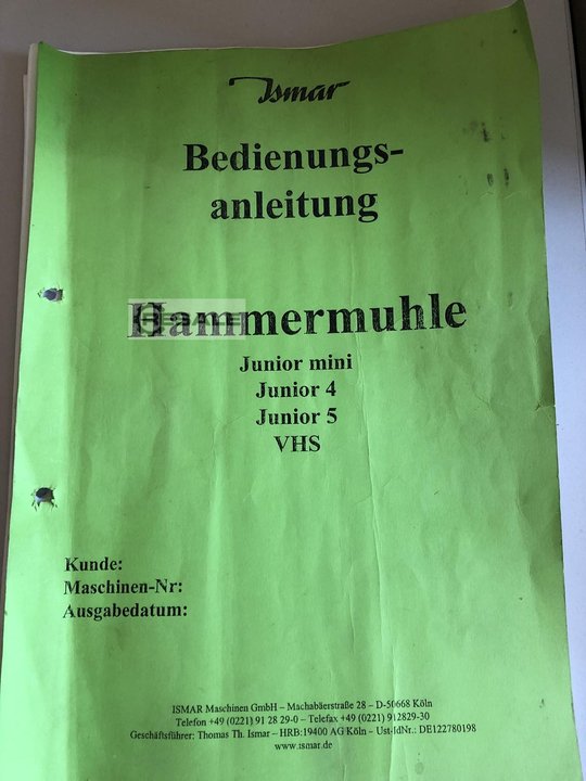 Grain mills ISMAR VHS