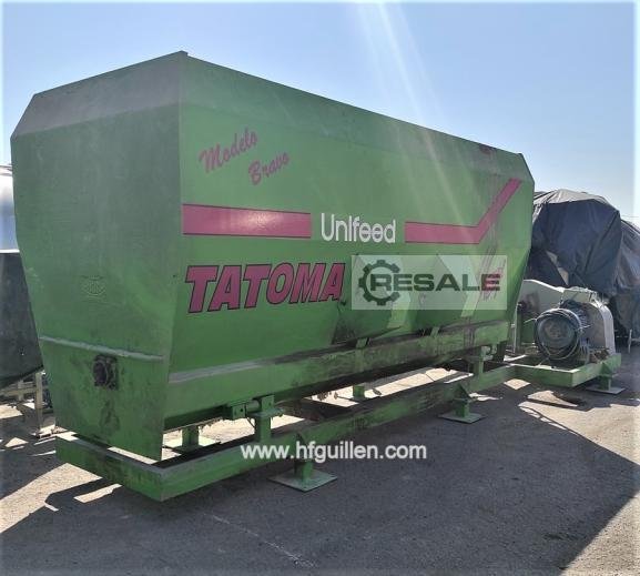 Mixers for animal feed TATOMA MT-13-E UNIFEED MIXER