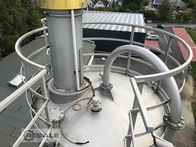 Silos ZEPPELIN 60 cbm Aluminiumsilo