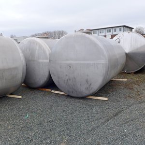 Stainless steel tanks