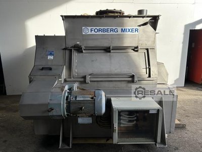 Twin-shaft paddel mixers FORBERG 1000LH
