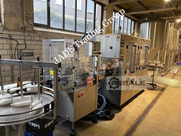 Bottle filling plants CICE CAREDDU Isobaric COLD DPS 6/6/1