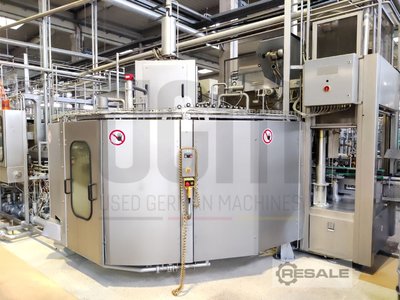 Glas&PET Bottling Line, Hotfill/Coldfill KHS / KRONES Hotfill Glass Bottling Line