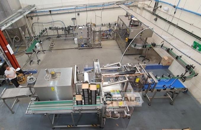 Bottle filling plants MORAVEK Tribloc 12-12-1