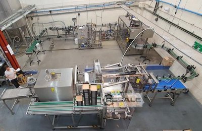 Bottle filling plants MORAVEK Tribloc 12-12-1
