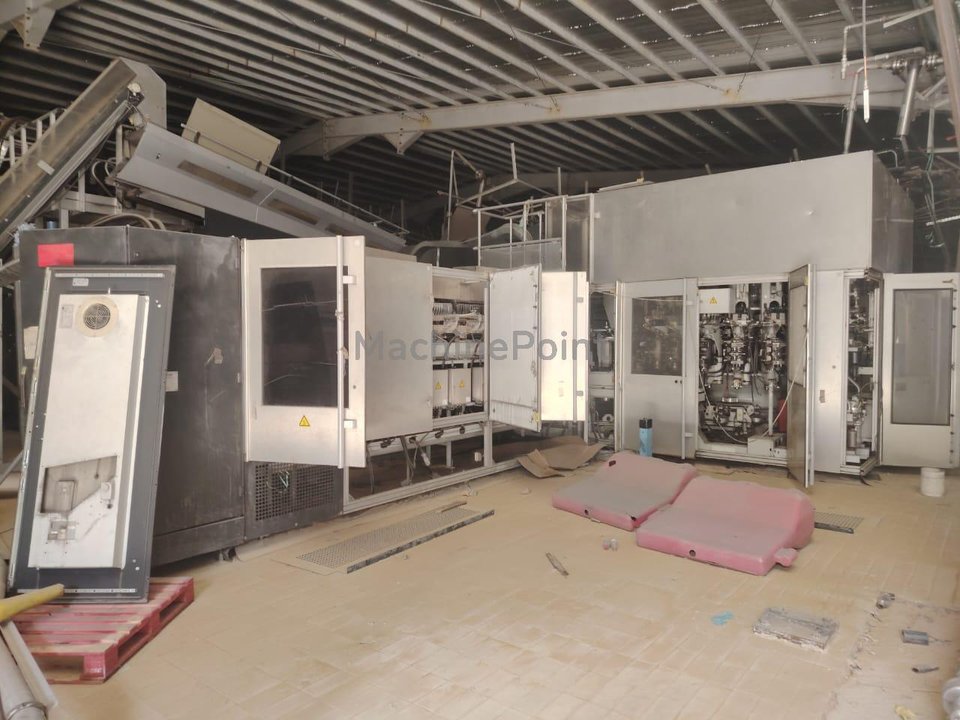 Complete PET filling line for still water SACMI FILLING Alfa 70/70/20