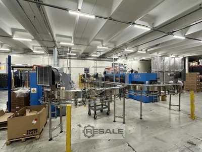 Bottle filling plants SIPA, MELEGARI, DIMAC, PET FILLER