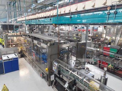 Bottle filling plants KRONES SUPERBLOC