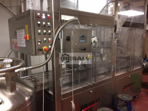 Bottle filling plants FRAMAX Tribloc