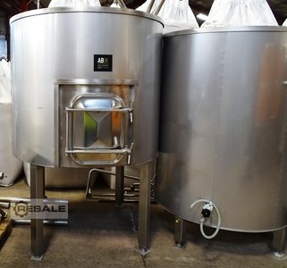 Brewery JOHNSON BREWERY DESIGNS 1600L/10 UK BBL BREWERY