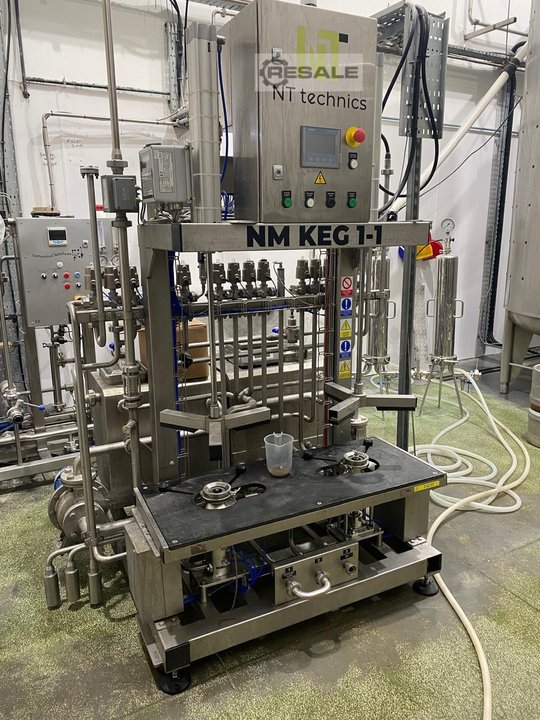 Filling and cleaning installations barrel NT TEKNIK NM KEG 1 -1