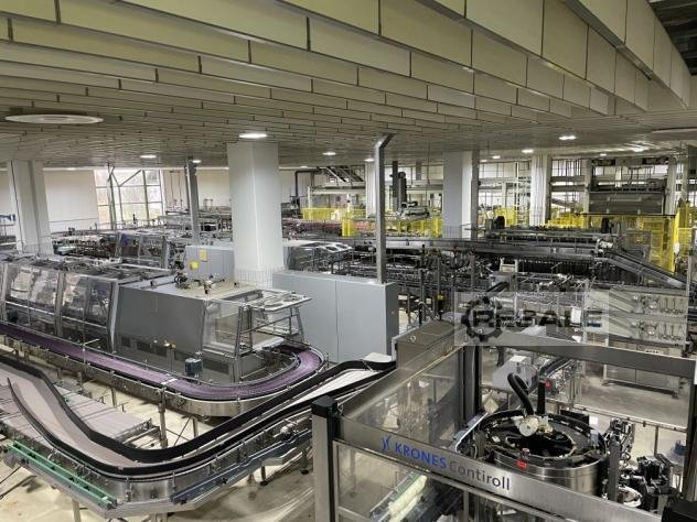 Filling installations KRONES / TANNER / SIG 32.000 bph one-way PET CSD NRG