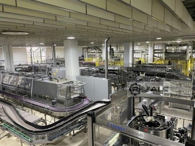 Filling installations KRONES / TANNER / SIG 32.000 bph one-way PET CSD NRG