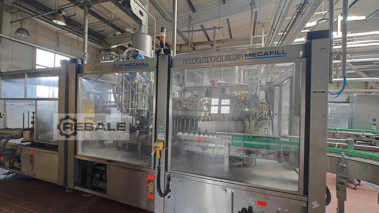 Filling installations KRONES Mecafill