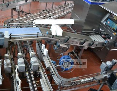 Filling installations POLYKETTING Conveyors freq. control motors