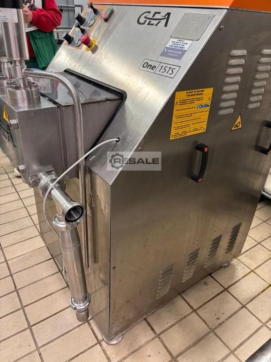 Homogenizing machines GEA ONE 15TS