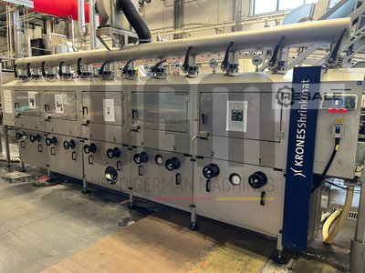 Labelling machines KRONES Sleevematic Multireel Shrinkm