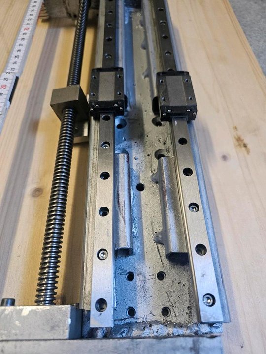 Lineareinheit Cnc Fräsmaschine Portalfräse Vexta Schrittmotor !