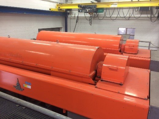 Decanter centrifuges - KHD HUMBOLDT WEDAG AG CP3054 St