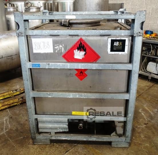 Stainless steel tanks and containers BISON 1000L BULK CONTAINER TANK