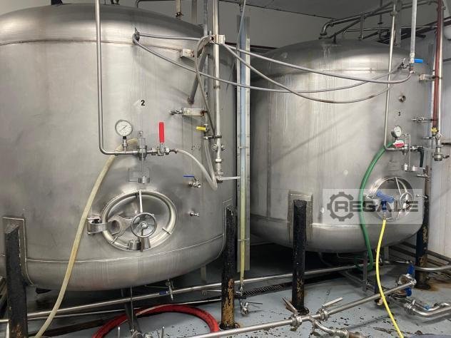 Stainless steel tanks and containers BRABY 65 HECTOR LITRE VESSELS