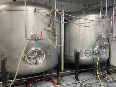 Stainless steel tanks and containers BRABY 65 HECTOR LITRE VESSELS