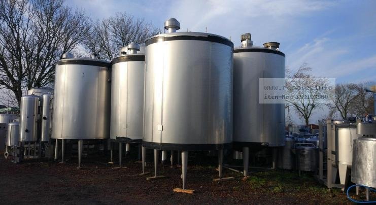 Stainless steel tanks and containers ETA 20000 liters tank therma insul