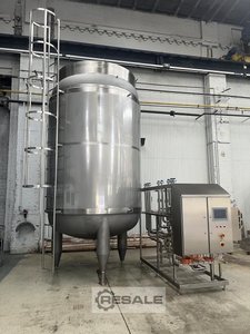 Stainless steel tanks and containers TETRA PAK 12000L STERILE TANK