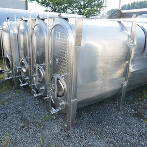 Stainless steel tanks and containers