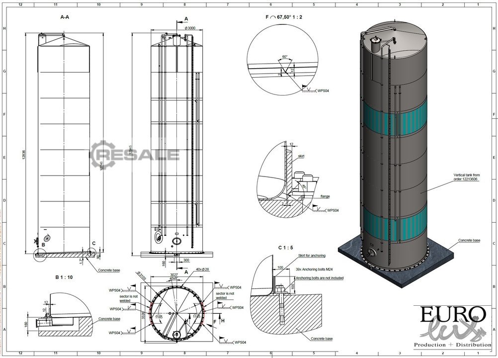 Storage tanks EUROLUX 85.700 Liter