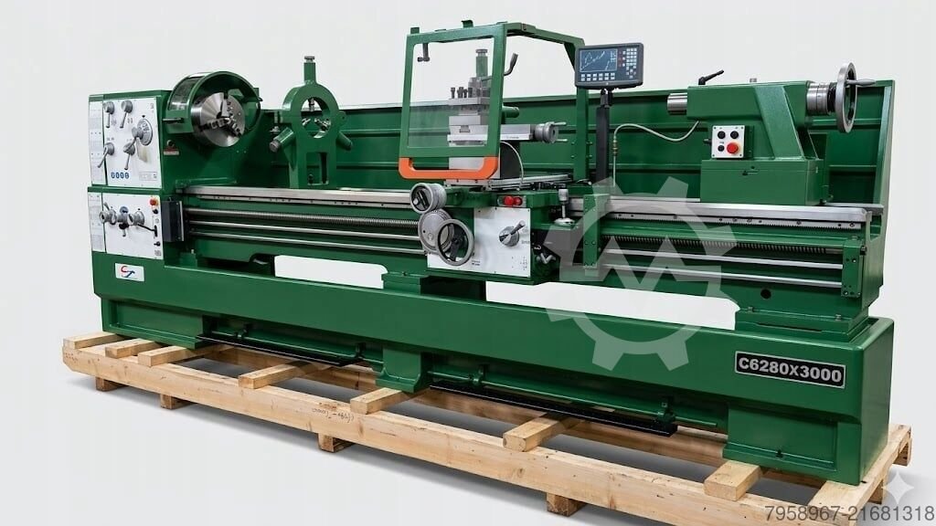 Metal Technics Polska MTP TOKARKA CQ6280 800x1500