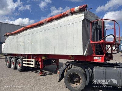 Semitrailer Tipper Alu-square sided body 40m³