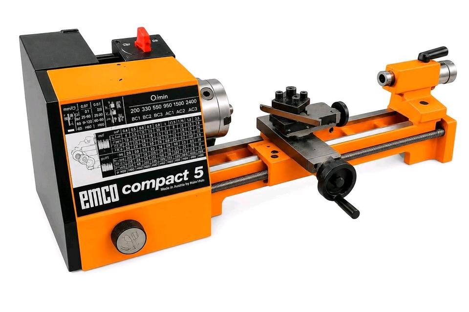 Emco Compact 5 Drehmaschine, Drehbank Made in Österreich