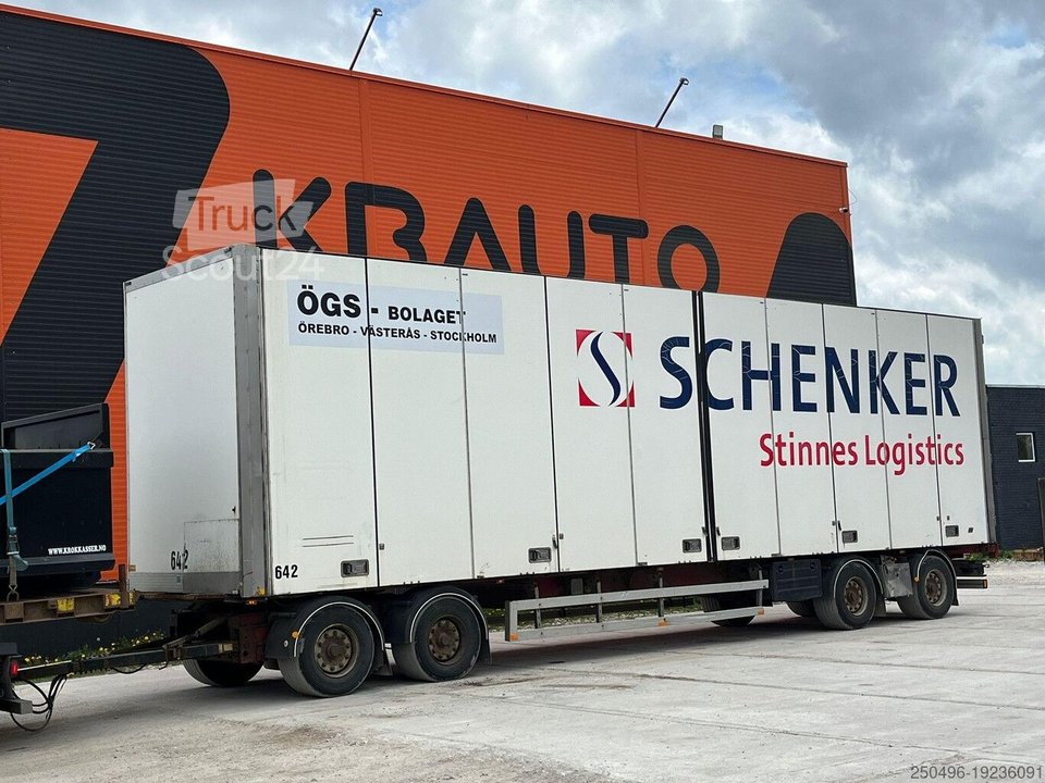 Kofferaufbau Närko D4ZB13L61 BOX L=12400 mm gebraucht