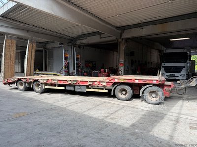 Tieflader Anhänger  T4  4 Achs Tiefladeranhänger gebraucht