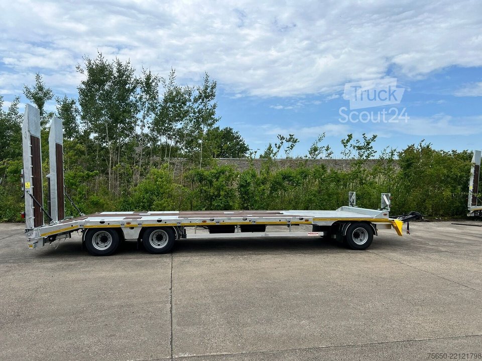 Tieflader Anhänger Möslein T 3-8,20 P VB H1  3 Achs Tieflader mit gerader Ladefläche 8,20 m, Neufahrzeug neu
