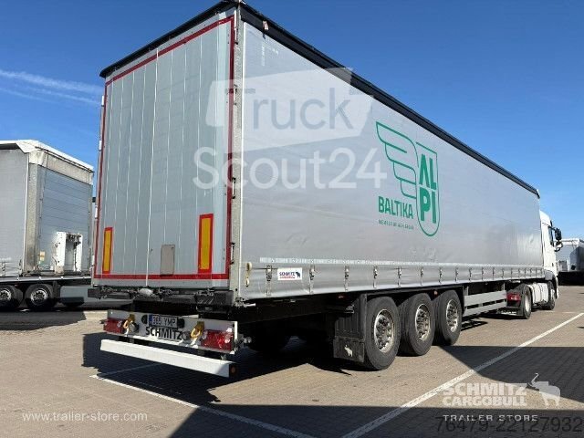 Auflieger mit Pritsche & Plane Schmitz Cargobull Curtainsider Standard gebraucht
