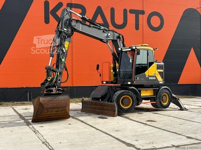 Radbagger Volvo EWR 150 E 3D / TILTROTATOR / AC / CENTRAL LUBRI... gebraucht