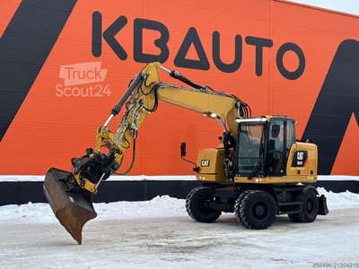 Radbagger Caterpillar M 314 F TILTROTATOR / CENTRAL LUBRICATION / AC ... gebraucht