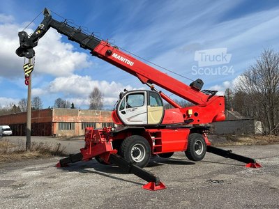 Teleskoplader Manitou MRT 3050 WINCH + HOOK / BASKET / PENDOLO 3D / F... gebraucht