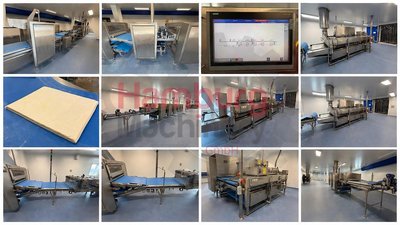 Dough dividing machines RADEMAKER - PACKO Sheeting line and Universal...